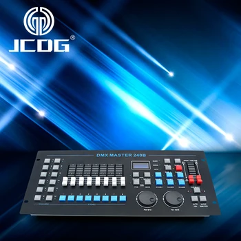 Заводская розетка JCDG 240B DMX Консольный контроллер для сценического освещения DMX 512 DJ Controller Оборудование Международного стандарта  2